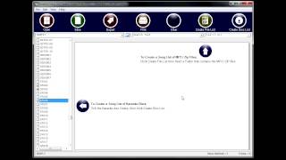 Karaoke Song List Creator  How to create a Karaoke Songbook [upl. by Arracat]