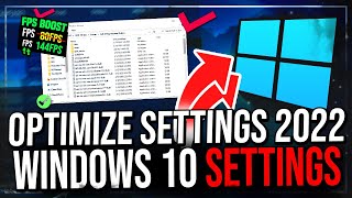 How to Optimize Windows 10 For GAMING amp Performance in 2024 The Ultimate GUIDE Updated [upl. by Eniamrahc]