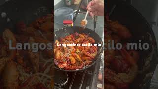 Langostinos estilo mio capital food mexicanfood comida taqueria mexicancuisine foodie tacos [upl. by Parette]