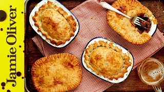 How to make Shortcrust Pastry for pies  Jamie Oliver [upl. by Georgie804]