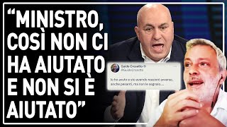 FIOCCANO SMENTITE SULLE REAZIONI AVVERSE DI CROSETTO MA QUEL TWEET DEL 2021 È FUNESTO [upl. by Ajet]