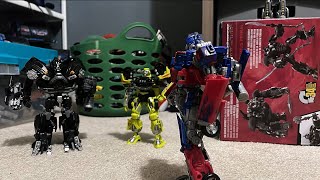 Transformers 2007 Stop Motion “Freedom is the right of all sentient beings” Scene [upl. by Nissensohn9]