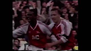 Arsenal v Norwich City 01051989 [upl. by Jami]