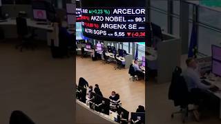 Immersion chez Euronext pour la cérémonie douverture de la bourse de Paris MarcRaffard bourse [upl. by Assereht]