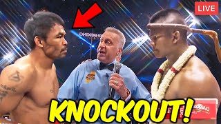 КO Manny Pacquiao vs BUAKAW FULL KNOCKOUT HIGHLIGHTS STREET ВRАWL 2024 [upl. by Westbrooke]