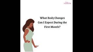 Pregnancy First Month  Symptoms Body Changes and Baby Size [upl. by Will]