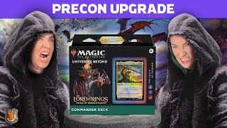 “Hosts of Mordor” LOTR Precon Upgrade Guide  The Command Zone 541  MTG Commander Lord of the Rings [upl. by Enilrac]