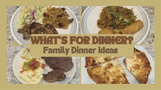 Whats for Dinner  Quick amp Easy Dinner Ideas  Family Friendly Meals [upl. by Fontes828]