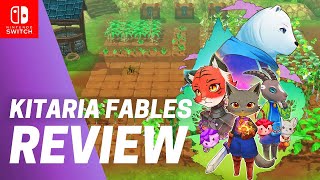 Kitaria Fables REVIEW Nintendo Switch GAMEPLAY  Farming Sim PC STEAM Playstation 5 PS4 Impressions [upl. by Kern]