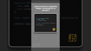 JavaScript  Reto 32 🔥¿Qué muestra este código JavaScript 🤔 ¡No todos lo adivinan [upl. by Lynde101]