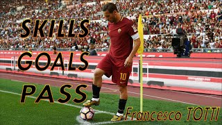 Francesco Totti • Roma • Magic Skills Passes amp Goals • HD 1080p [upl. by Akinnor749]