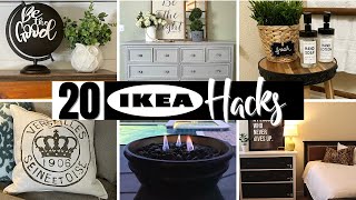 Absolute TOP 20 Best DIY IKEA HACKS Thatll Blow Your Mind [upl. by Boleyn]