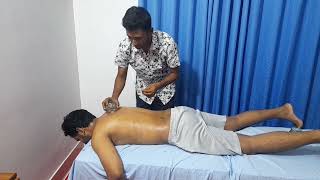 Fire Cupping therapy for Back pain [upl. by Inalan823]