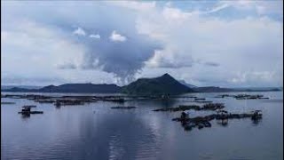 Taal Volcano Update Today September 25 2023  Actual Situation Footage [upl. by Rodoeht]