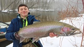 Epic Pere Marquette Steelhead [upl. by Gerrilee]