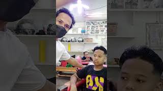 barbershop hairstyle barber haircutting [upl. by Burford]