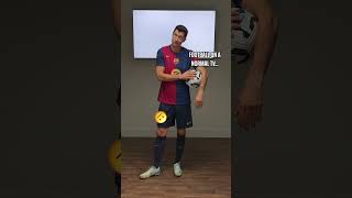 Watching TV 📺 vs Experiencing Ambilight TV ✨ philipstv AmbilightTV shorts fcbarcelona [upl. by Marsha]