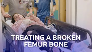 A Broken Femur  The Childrens Hospital  BBC Scotland [upl. by Yi872]