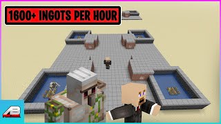 Really simple iron farm V2 for Minecraft 119 116  Over 1600 Iron Per Hour [upl. by Godfry878]