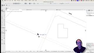 How to set Archicad Guidelines To An Angle jonathanpickup archicad [upl. by Sivlek]