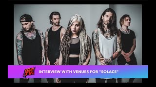 Interview with Lela amp Robin from VENUES for Solace release [upl. by Ambros]