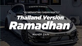 DJ RAMADHAN THAILAND STYLE x SLOW BASS quot KU MENANTIMU SABAN WAKTU quot MAHER ZAIN 2024 [upl. by Etteniuqna]