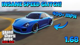 How To Do The FASTEST SPEED GLITCH In GTA 5 Online Over 400MPH [upl. by Llennej]