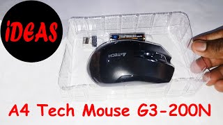 A4 Tech Mouse G3200N  Bangla Review  iDEAS [upl. by Aerdnahc]