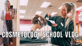 A WEEK IN THE LIFE OF A COSMETOLOGY STUDENT  EMPIRE BEAUTY SCHOOL [upl. by Eirene]