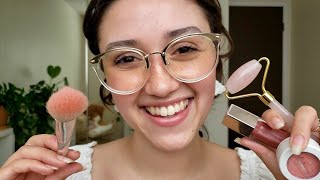 ASMR Friend Pampers You ⛅ Tingly Spa amp Makeup Layered Sounds [upl. by Nnarefinnej]