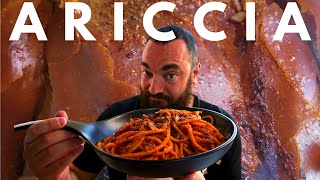 La porchetta di Ariccia e a pranzo in una fraschetta  Viaggio nel Lazio  Ep 3 [upl. by Reube]