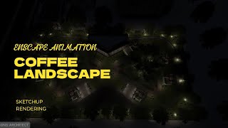 Enscape Animation  Coffee Landscape  Architect Render [upl. by Rieger849]