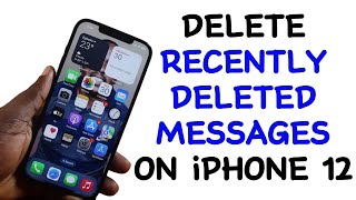 How to Delete Recently Deleted Messages on iPhone [upl. by Garv]