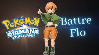 COMMENT BATTRE FLO LA CHAMPIONNE DE VESTIGION💎POKÉMON DIAMANT ÉTINCELANT💎badge n°2 [upl. by Arayt]