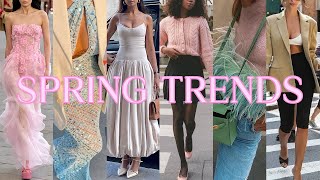 Top 10 Spring Fashion Trends 2024 what to wear this spring [upl. by Ennovart451]