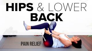 15 MIN Complete Hip And Lower Back Relief Stretching Routine [upl. by Crean]