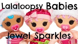 Lalaloopsy Babies Jewel Sparkles Review [upl. by Eirdua]