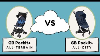 GB Pockit AllTerrain vs All City Stroller Review [upl. by Melita]