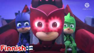 PJ Masks Theme Song Multilanguage [upl. by Makell]