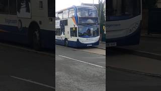 stagecoach bus 19020 MX06 XAV Being floored [upl. by Dualc]