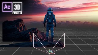 Bring Your Photos to Life Easy 3D Parallax Effect in After Effects [upl. by Nnayrrehs]