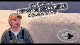 HOW DO I FIX ALL THESE GELCOAT CRACKS FOR PAINTING [upl. by Ekle]