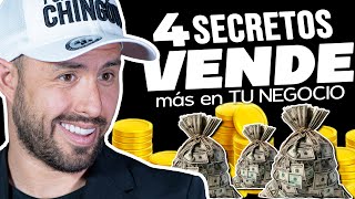 4 SECRETOS para VENDER MÁS en tu NEGOCIO [upl. by Baniaz58]