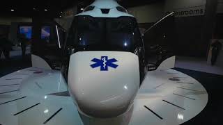 Air Med Configured Airbus H160 MockUp Walk Around HeliExpo 2019 [upl. by Leticia475]