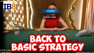 BACCARAT BACK TO BASIC STRATEGYEASY PROFIT HIGH  WINNING RATE💸🤑 [upl. by Drofiar]