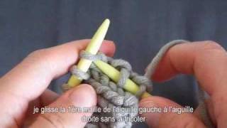 diminutions simples au tricot [upl. by Aleras]