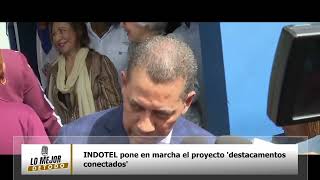 INDOTEL pone en marcha el proyecto destacamentos conectados [upl. by Bouley]