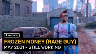 GTA 5  FROZEN MONEY GLITCH  MAY 2021  STILL WORKING [upl. by Kiran]