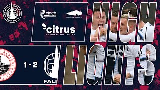 Stirling Albion 12 Falkirk  Highlights [upl. by Anitsirhcairam]