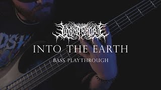 Lorna Shore  Michael Yager  Into The Earth Bass Playthrough [upl. by Ecitnerp]